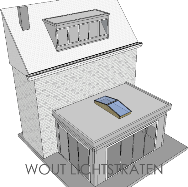 lichtstraat zadeldak