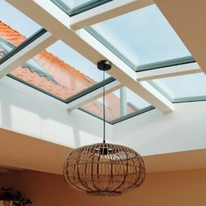 Zadeldak 5-vaks lichtstraat - 3980 x 1500 mm